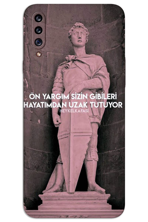 Samsung Galaxy A20s Kılıf HD Desen Baskılı Arka Kapak - Ön Yargım