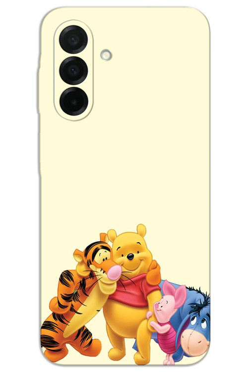 Samsung Galaxy A56 Kılıf HD Desen Baskılı Arka Kapak - Winnie The Pooh 3