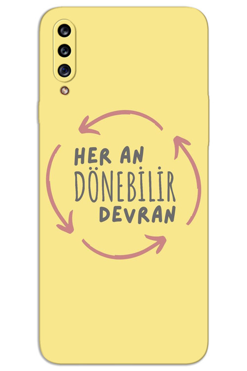 Samsung Galaxy A20s Kılıf HD Desen Baskılı Arka Kapak - Devran Döner
