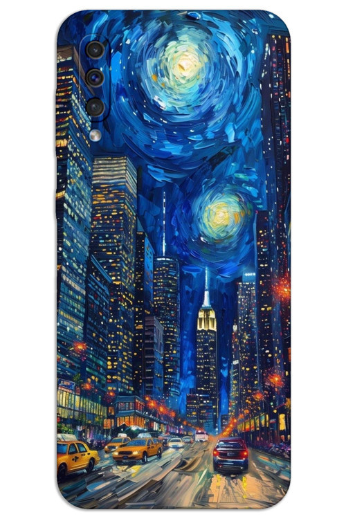 Samsung Galaxy A70 Kılıf HD Desen Baskılı Arka Kapak - Sanat Sokağı