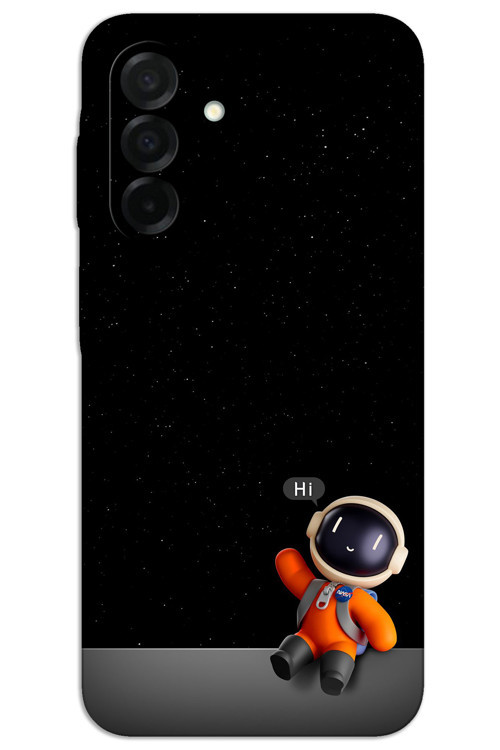 Samsung Galaxy A26 Kılıf HD Desen Baskılı Arka Kapak - Astronot Hi