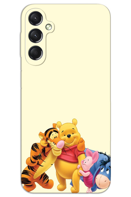 Samsung Galaxy A34 Kılıf HD Desen Baskılı Arka Kapak - Winnie The Pooh 3