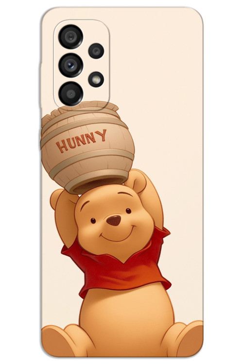 Samsung Galaxy A72 Kılıf HD Desen Baskılı Arka Kapak - Winnie The Pooh 1