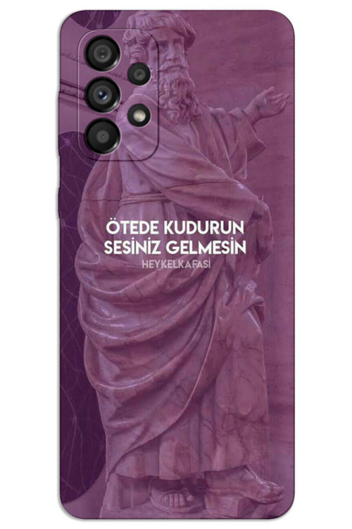 Samsung Galaxy A73 Kılıf HD Desen Baskılı Arka Kapak - Ötede Kudurun