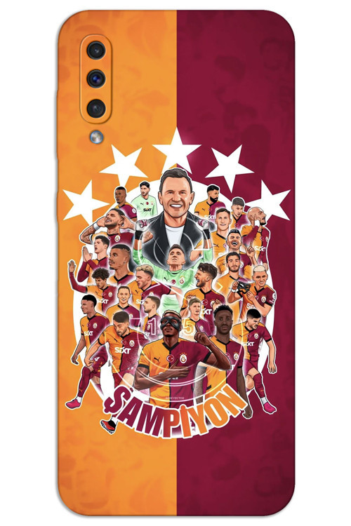 Samsung Galaxy A70 Kılıf HD Desen Baskılı Arka Kapak - Şampiyon