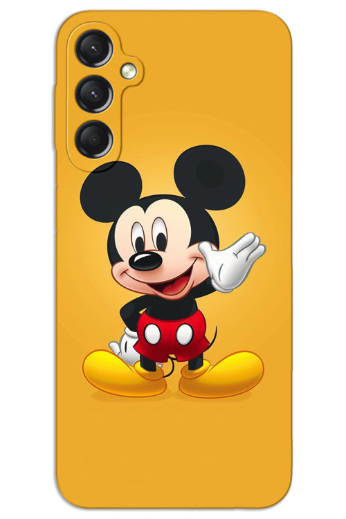 Samsung Galaxy A54 Kılıf HD Desen Baskılı Arka Kapak - Mickey 3