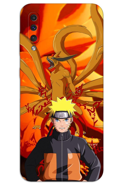 Samsung Galaxy A50 Kılıf HD Desen Baskılı Arka Kapak - Naruto
