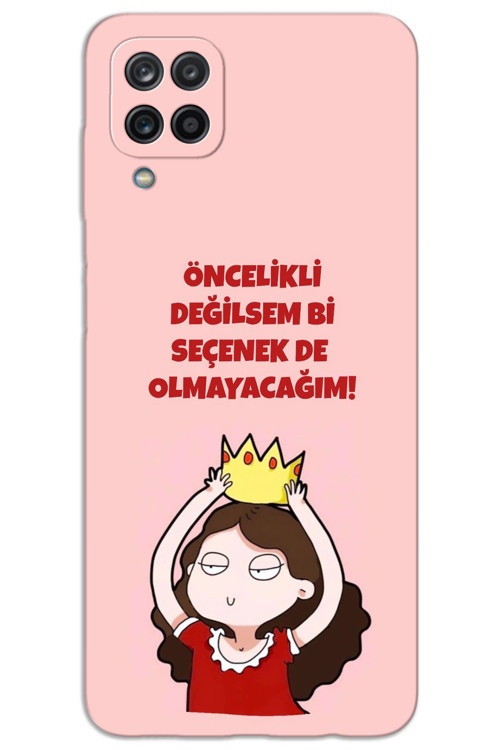 Samsung Galaxy M33 Kılıf HD Desen Baskılı Arka Kapak - Seçenek Değilim
