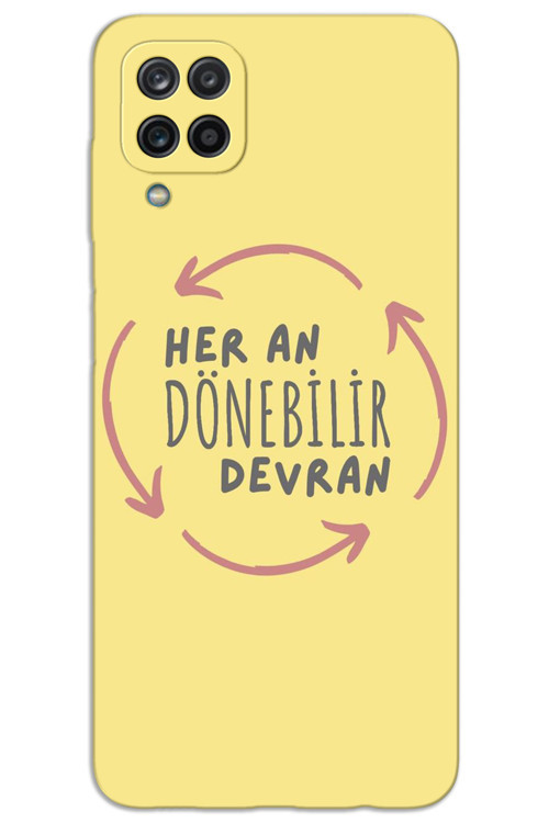 Samsung Galaxy M33 Kılıf HD Desen Baskılı Arka Kapak - Devran Döner