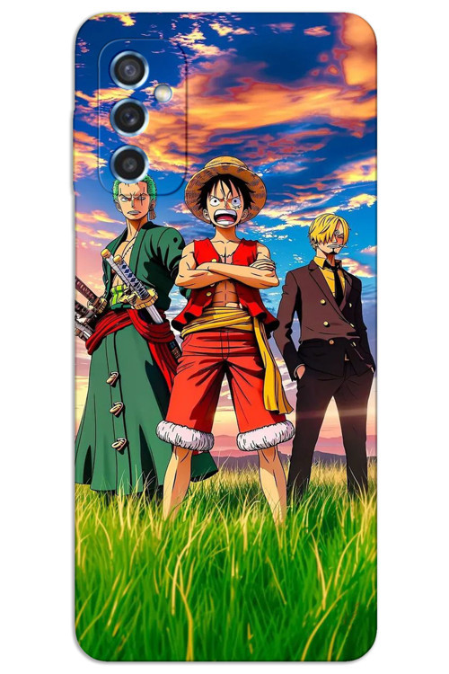 Samsung Galaxy M52 Kılıf HD Desen Baskılı Arka Kapak - One Piece 2