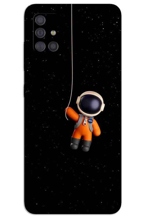 Samsung Galaxy M31s Kılıf HD Desen Baskılı Arka Kapak - Astronot