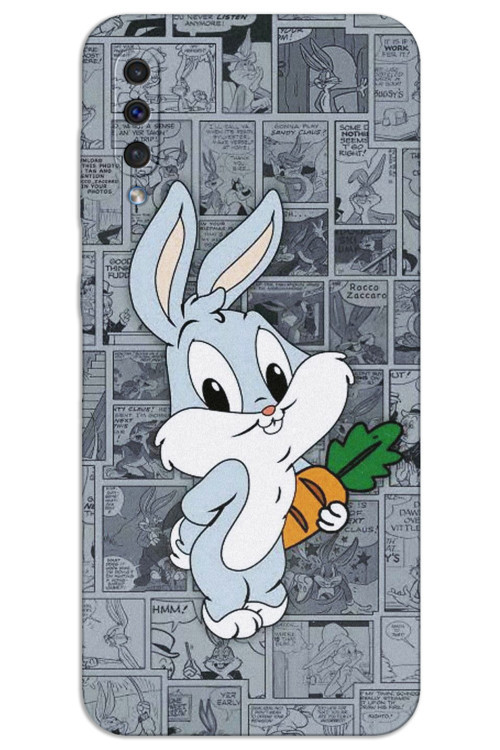 Samsung Galaxy A50 Kılıf HD Desen Baskılı Arka Kapak - BugsBunny 1