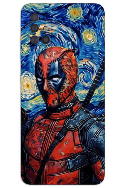 Samsung Galaxy M31s Kılıf HD Desen Baskılı Arka Kapak - Deadpool