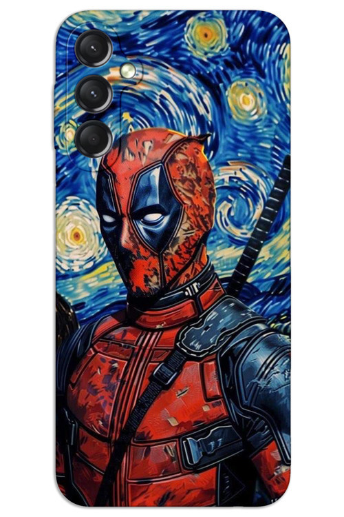 Samsung Galaxy A54 Kılıf HD Desen Baskılı Arka Kapak - Deadpool