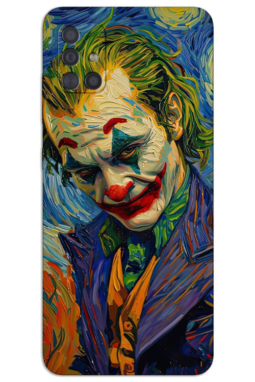 Samsung Galaxy A71 Kılıf HD Desen Baskılı Arka Kapak - Joker 2