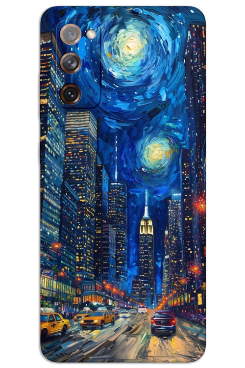 Samsung Galaxy S20 Fe Kılıf HD Desen Baskılı Arka Kapak - Sanat Sokağı
