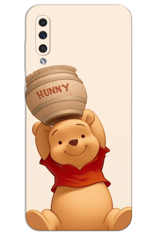 Samsung Galaxy A70 Kılıf HD Desen Baskılı Arka Kapak - Winnie The Pooh 1