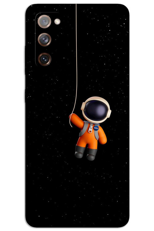 Samsung Galaxy S20 Kılıf HD Desen Baskılı Arka Kapak - Astronot