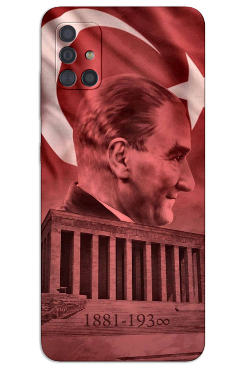 Samsung Galaxy M51 Kılıf HD Desen Baskılı Arka Kapak - Atatürk Anıtkabir
