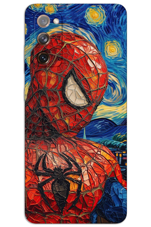 Samsung Galaxy S20 Kılıf HD Desen Baskılı Arka Kapak - Örümcek Adam