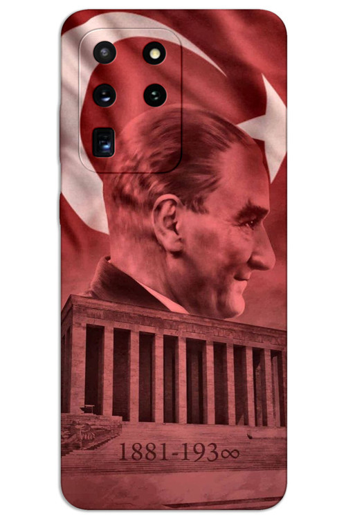 Samsung Galaxy S20 Ultra Kılıf HD Desen Baskılı Arka Kapak - Atatürk Anıtkabir