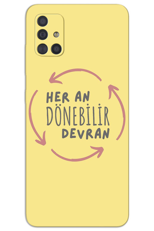 Samsung Galaxy M31s Kılıf HD Desen Baskılı Arka Kapak - Devran Döner