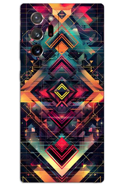 Samsung Galaxy Note 20 Ultra Kılıf HD Desen Baskılı Arka Kapak - Motif 2