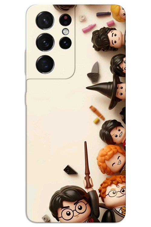 Samsung Galaxy S21 Ultra Kılıf HD Desen Baskılı Arka Kapak - HarryPotter