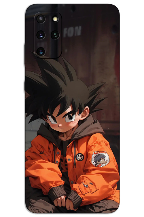 Samsung Galaxy S20 Plus Kılıf HD Desen Baskılı Arka Kapak - Goku
