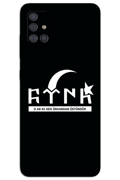 Samsung Galaxy M31s Kılıf HD Desen Baskılı Arka Kapak - Türk