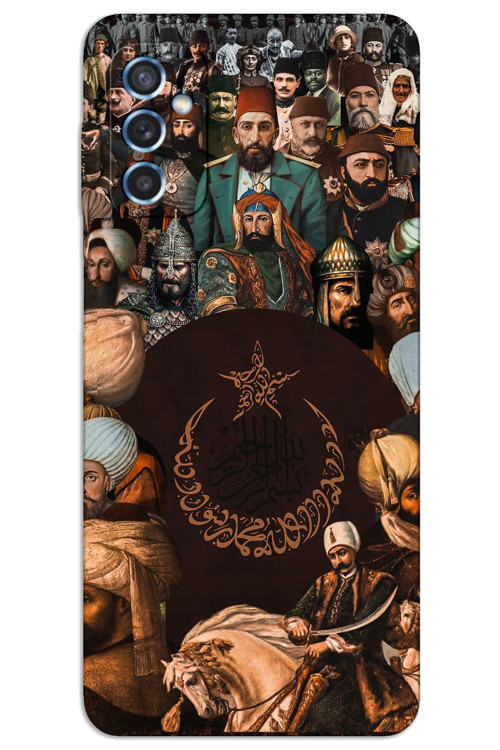 Samsung Galaxy M52 Kılıf HD Desen Baskılı Arka Kapak - Osmanlı Hanedan