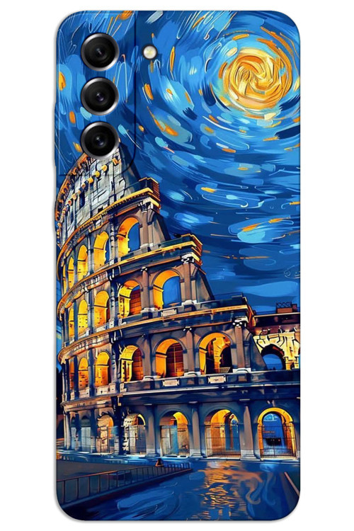 Samsung Galaxy S22 Kılıf HD Desen Baskılı Arka Kapak - Sanat Roma