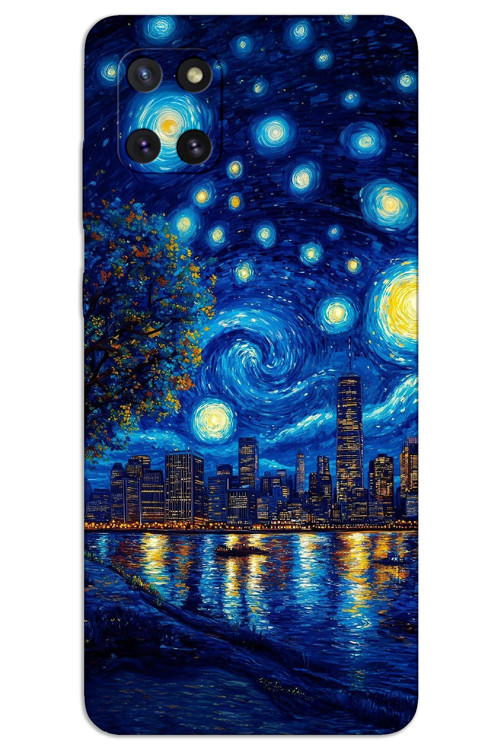 Samsung Galaxy A81 Note 10 Lite Kılıf HD Desen Baskılı Arka Kapak - Sanat Sahil