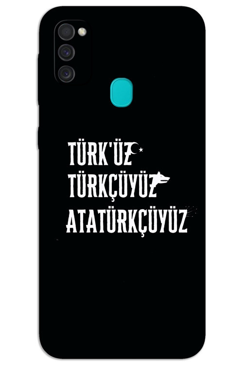 Samsung Galaxy M30s / M21 Kılıf HD Desen Baskılı Arka Kapak - Türkçü