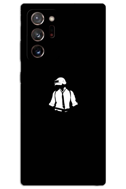 Samsung Galaxy Note 20 Ultra Kılıf HD Desen Baskılı Arka Kapak - Pubg Adam