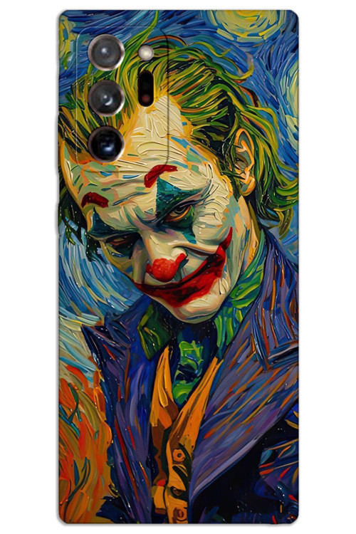 Samsung Galaxy Note 20 Ultra Kılıf HD Desen Baskılı Arka Kapak - Joker 2