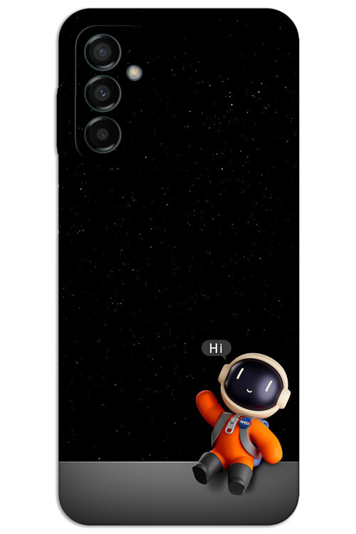 Samsung Galaxy M23 Kılıf HD Desen Baskılı Arka Kapak - Astronot Hi