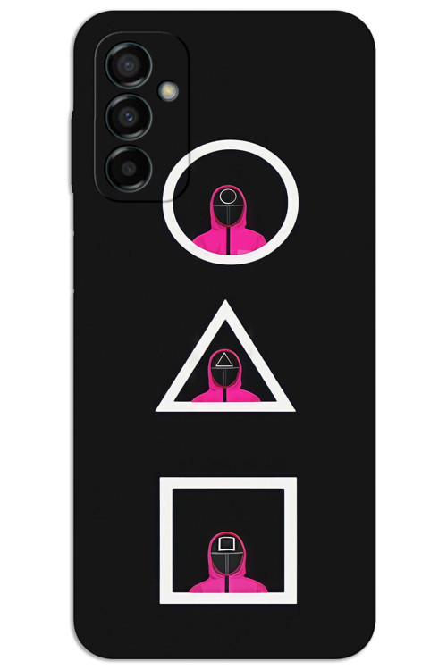 Samsung Galaxy M23 Kılıf HD Desen Baskılı Arka Kapak - Squid Game