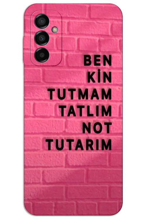 Samsung Galaxy M23 Kılıf HD Desen Baskılı Arka Kapak - Kin Tutmam