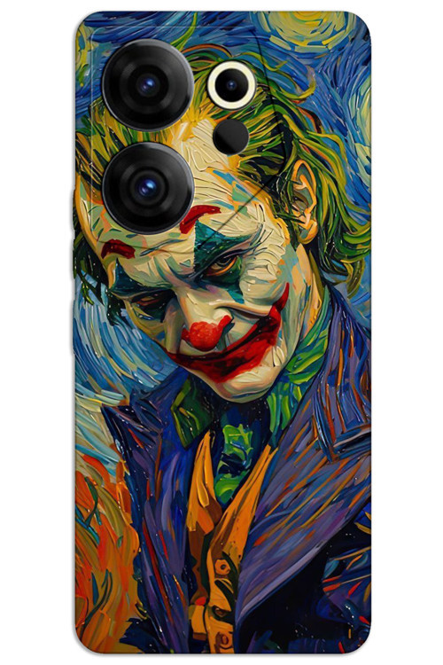 Tecno Camon 20 Premier 5G Kılıf HD Desen Baskılı Arka Kapak - Joker 2
