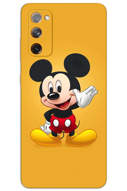 Samsung Galaxy Note 20 Kılıf HD Desen Baskılı Arka Kapak - Mickey 3