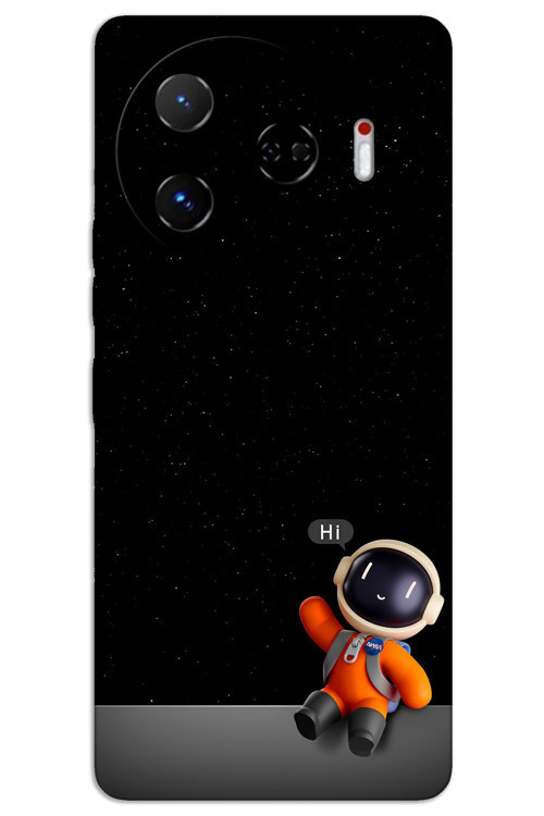 Tecno Camon 30 Pro 5G Kılıf HD Desen Baskılı Arka Kapak - Astronot Hi
