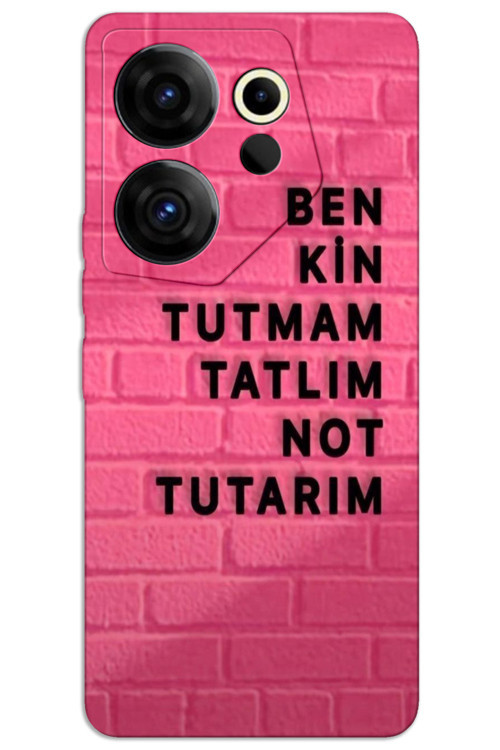 Tecno Camon 20 Premier 5G Kılıf HD Desen Baskılı Arka Kapak - Kin Tutmam