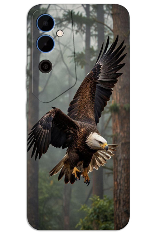Tecno Pova Neo 2 Kılıf HD Desen Baskılı Arka Kapak - Kartal