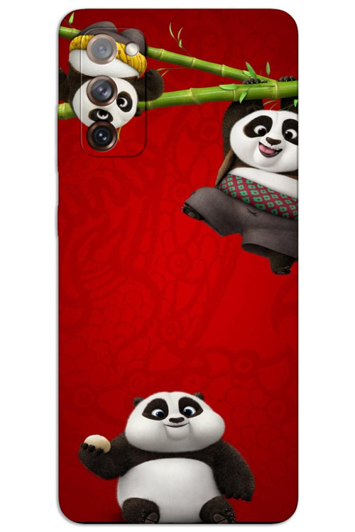 Samsung Galaxy S20 Fe Kılıf HD Desen Baskılı Arka Kapak - Panda