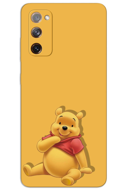 Samsung Galaxy Note 20 Kılıf HD Desen Baskılı Arka Kapak - Winnie The Pooh 2