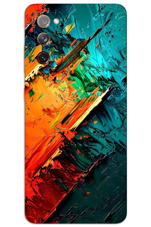 Samsung Galaxy S20 Fe Kılıf HD Desen Baskılı Arka Kapak - Kristal