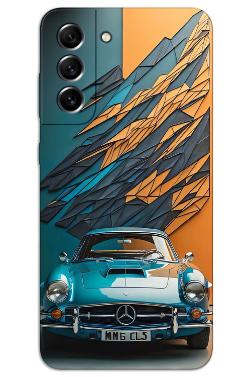 Samsung Galaxy S21 Fe Kılıf HD Desen Baskılı Arka Kapak - Merce