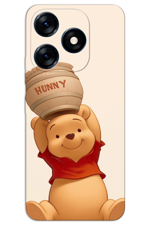 Tecno Spark 20 Pro Kılıf HD Desen Baskılı Arka Kapak - Winnie The Pooh 1