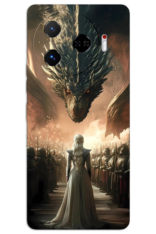 Tecno Camon 30 Pro 5G Kılıf HD Desen Baskılı Arka Kapak - Dragons